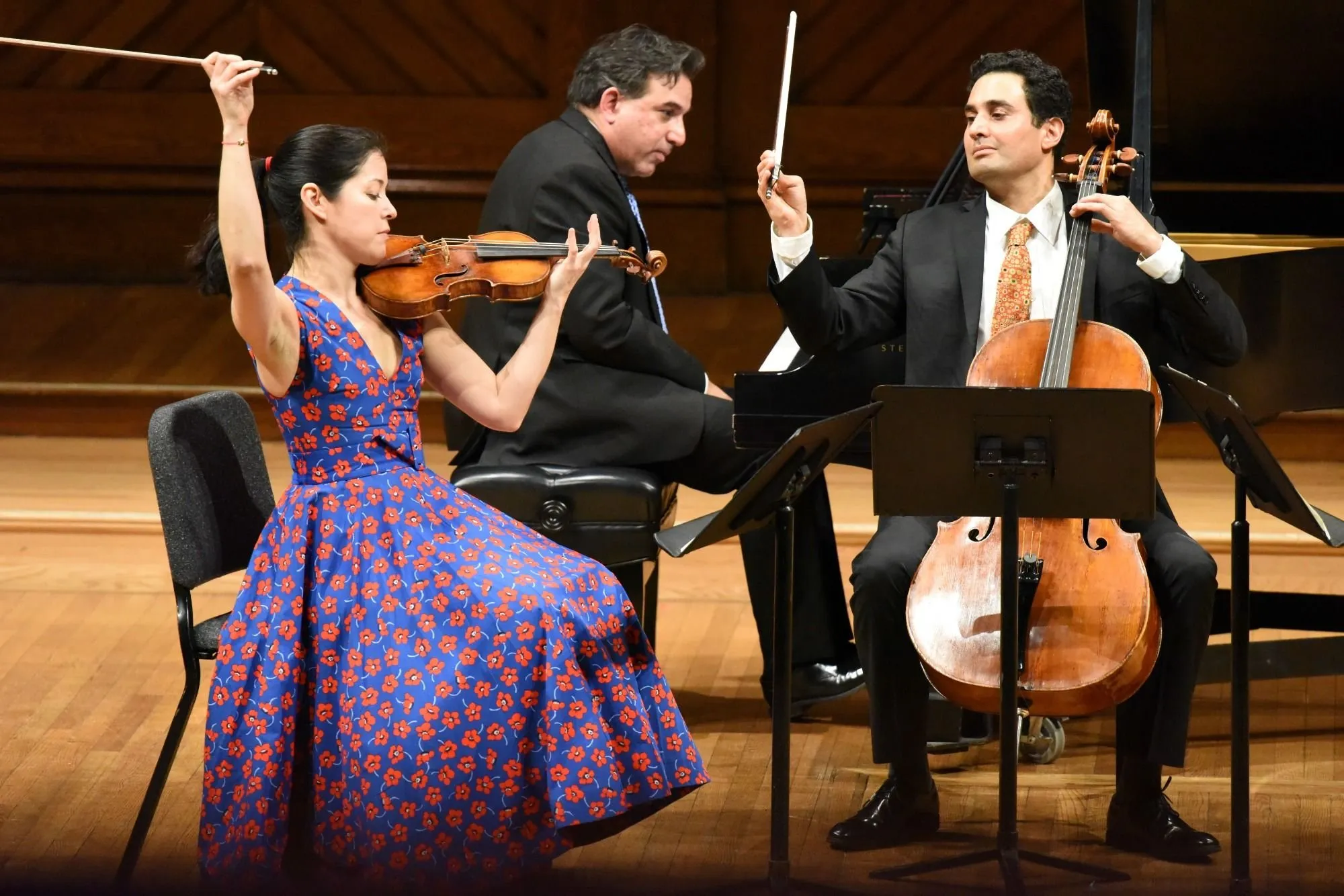 Boston Chamber Music Society trio on Harvard, Performance, Tchaikovsky, and Teaching