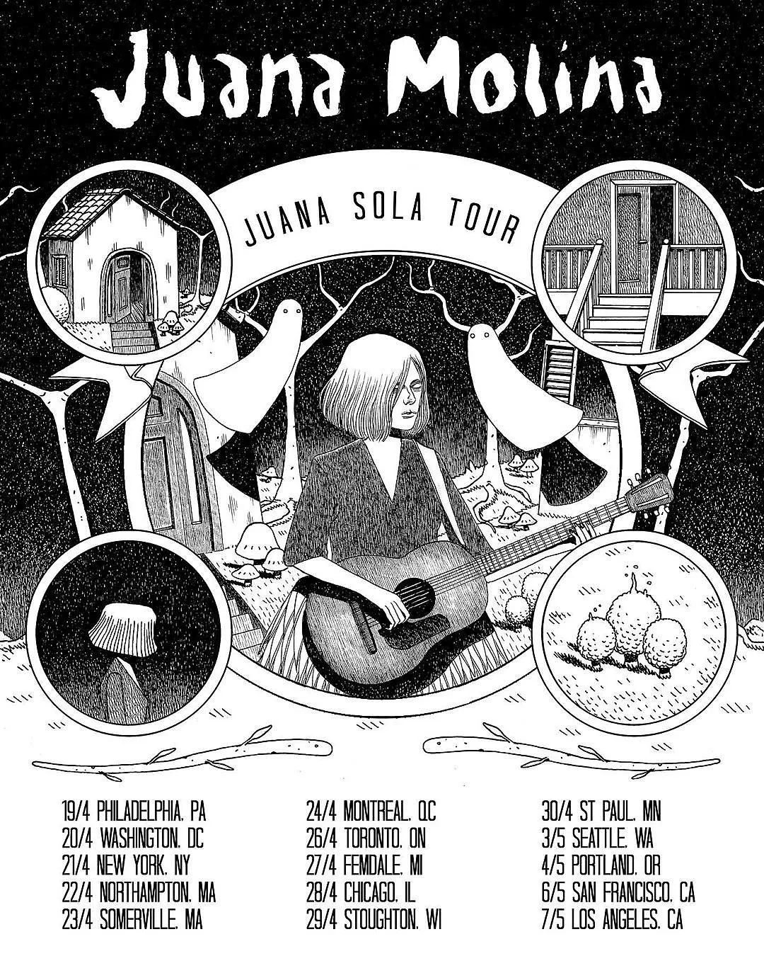 Loop by Loop: Juana Molina at the Crystal Ballroom